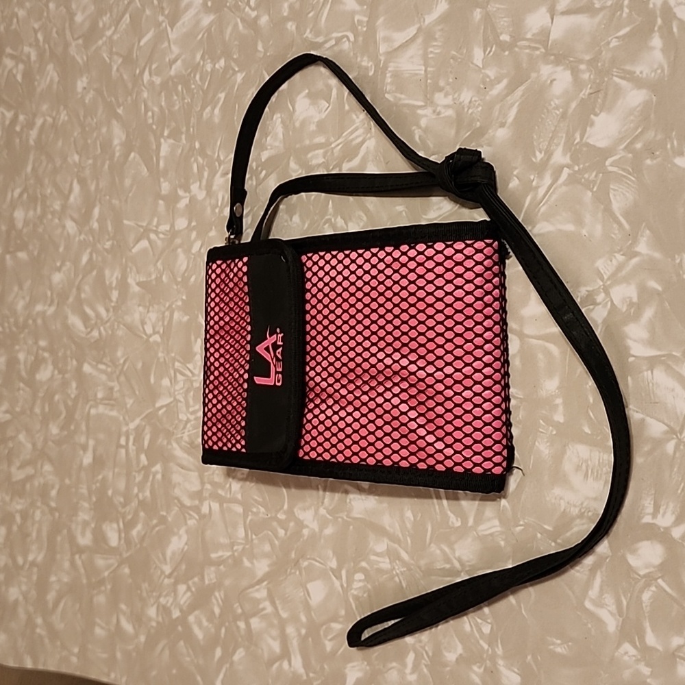 Vintage L.A. Gear travel pouch wallet fanny pack crossbody